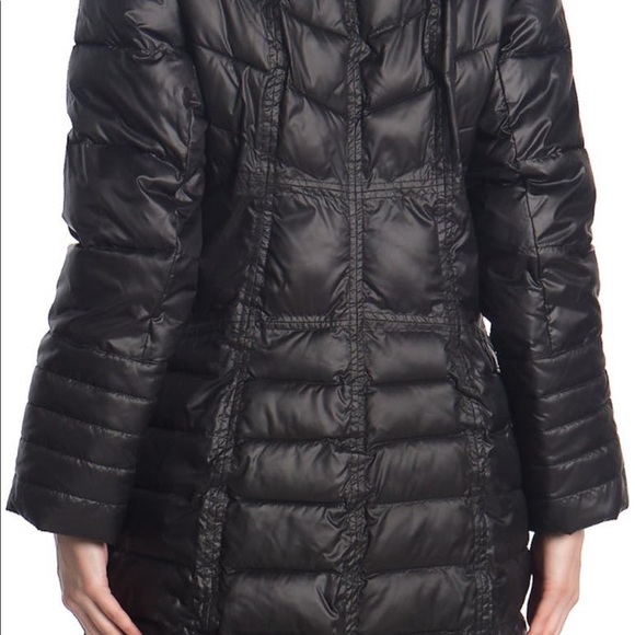NWT!! Kensie Black Winter Coat - Picture 5 of 5